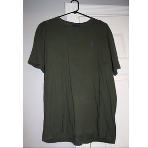 Green polo T-shirt size medium